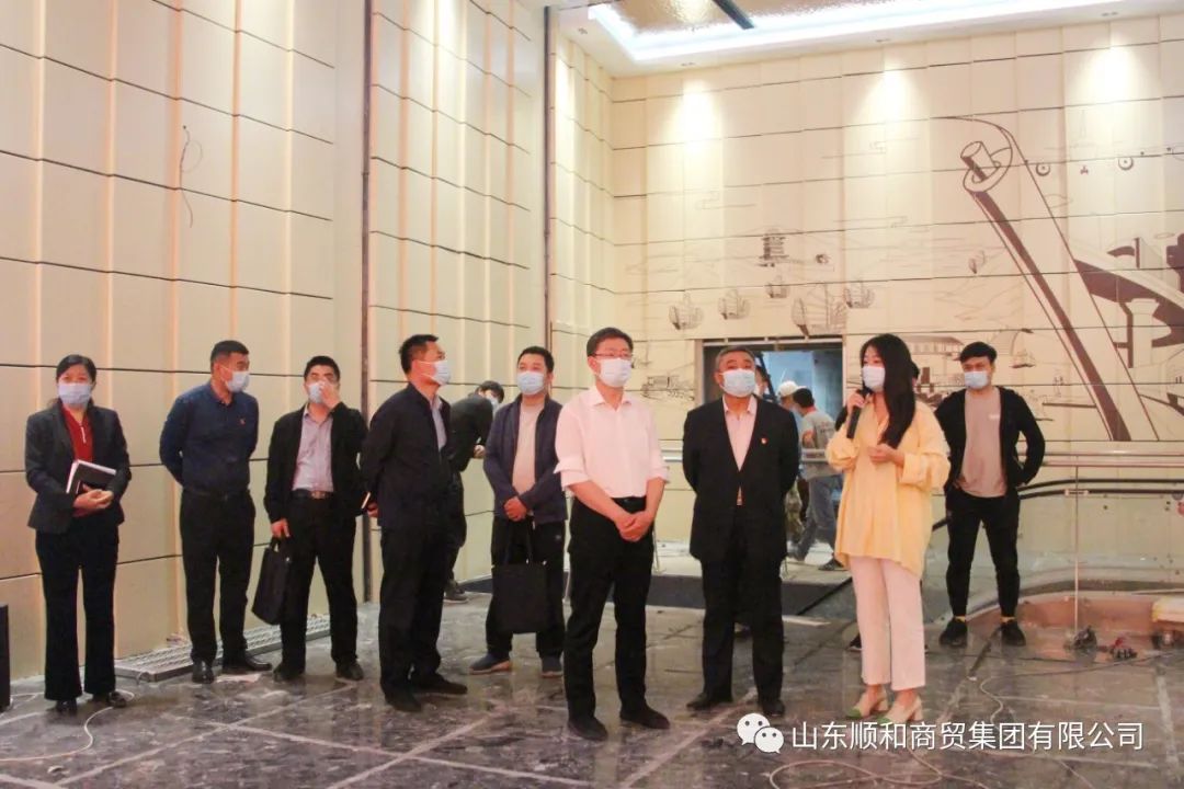 蘭山區(qū)委常委、組織部部長(zhǎng)劉元迅一行蒞臨順和國(guó)際智慧物流園調(diào)研快遞物流行業(yè)黨建工作