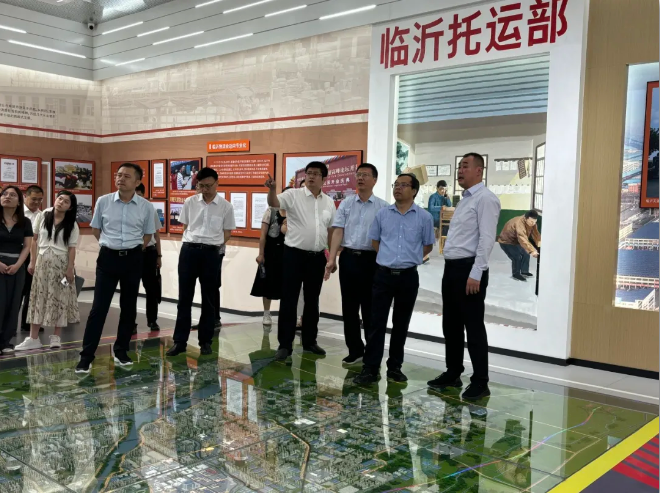 國家稅務總局科研所一行蒞臨順和國際智慧物流園參觀考察