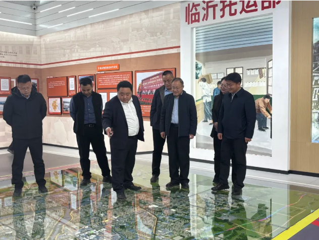 新疆霍城縣考察團(tuán)蒞臨順和國際智慧物流園